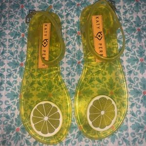 Katy Perry Jelly Sandals The Geli Lemon Size 7